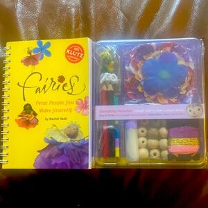 Klutz vintage 2000's make fairie people.
